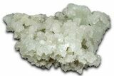 Sparkly Prehnite Pseudomorph After Laumontite - India #342419-1